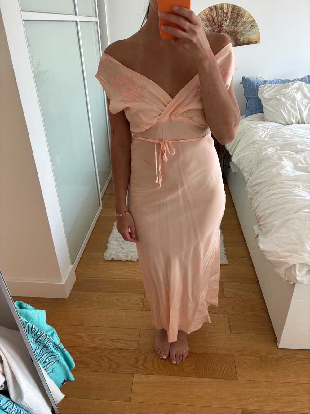 Vintage Maxi Slip Dress